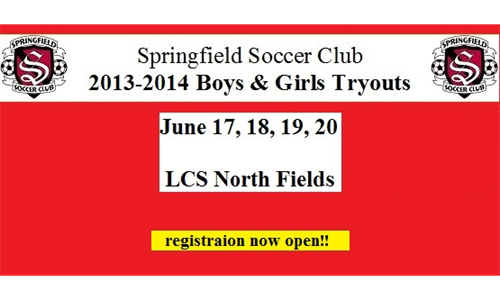 Tryouts for 2013-14 season